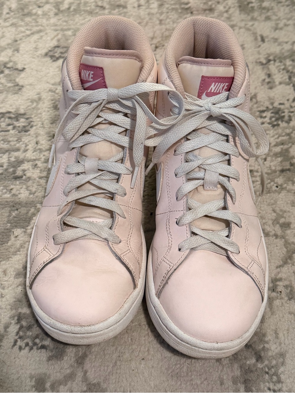 Nike Women’s Light Pink Mid-Top Sneakers